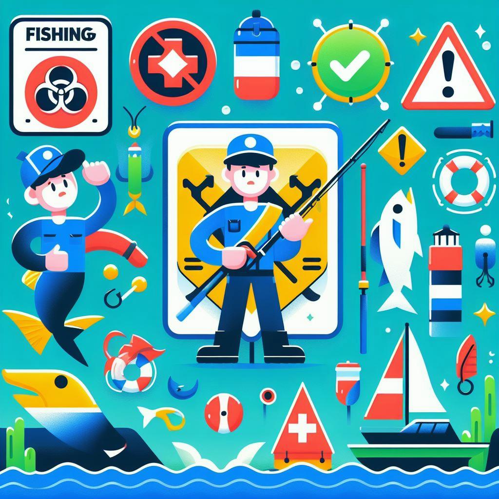 🛡️ Гид по безопасной рыбалке: важные правила и советы для рыболовов: 🎣 Обращение с рыболовными снастями: как избежать травм